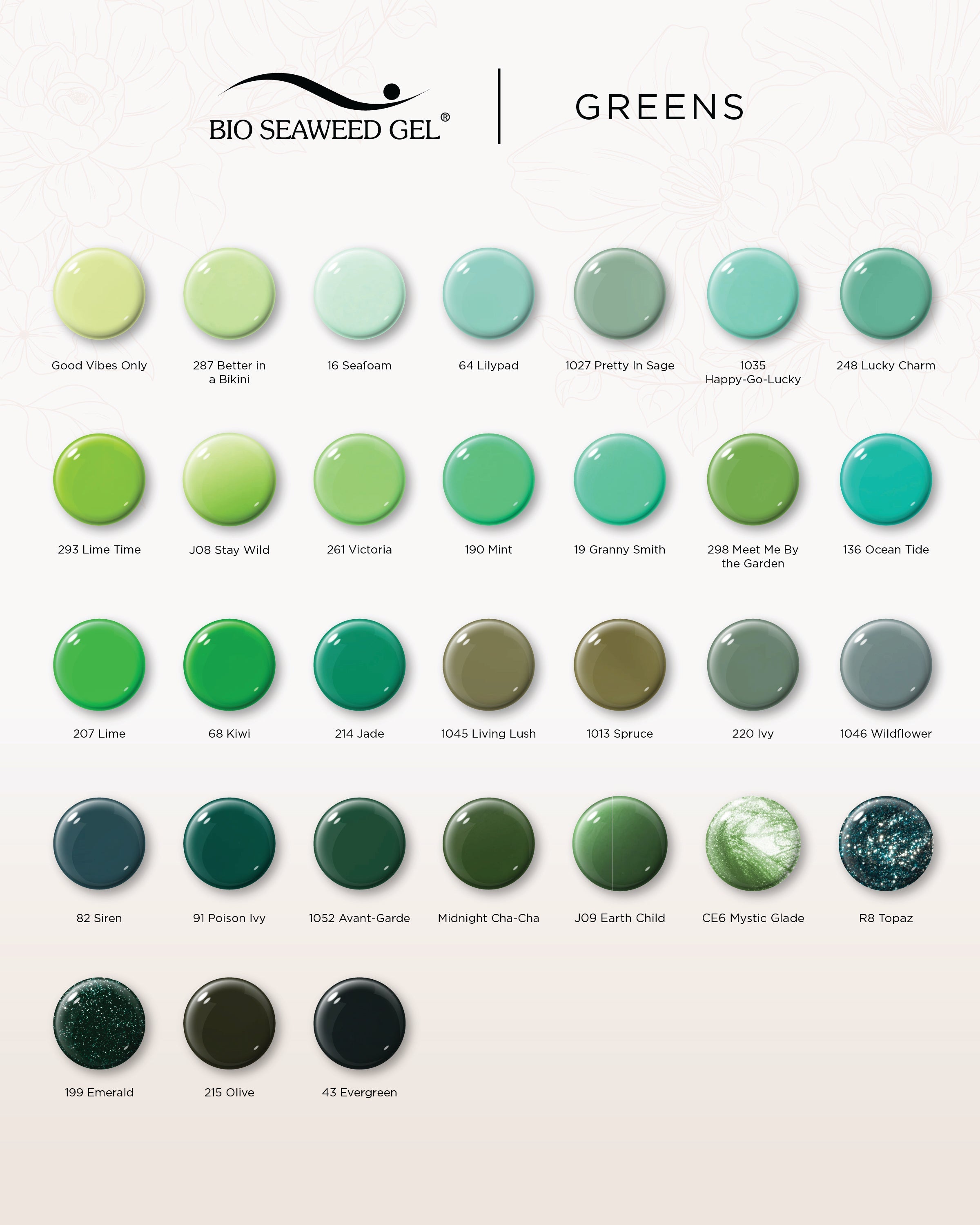 1027 Pretty In Sage - Bio Seaweed Gel USA