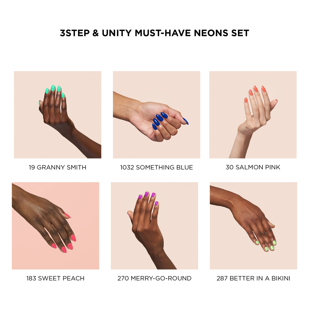 Must-Have Neons Set - Bio Seaweed Gel USA