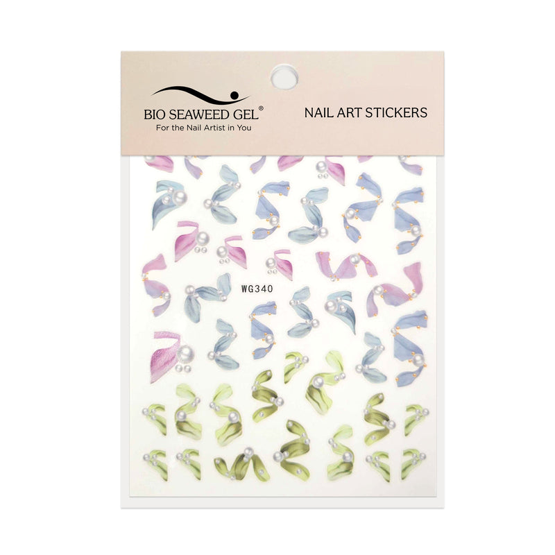 Abstract Nail Art Stickers - Bio Seaweed Gel USA