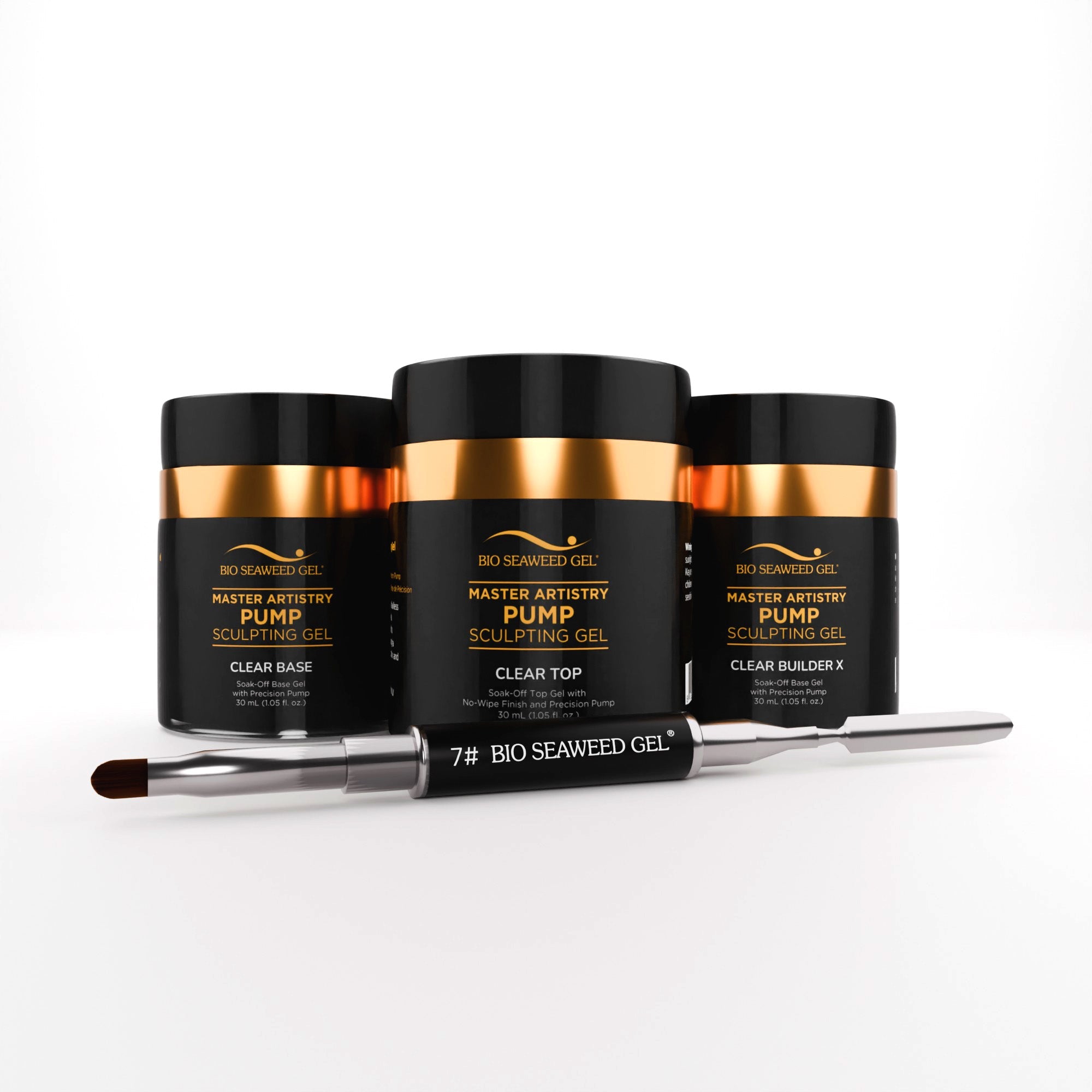 Master Artistry Pump Sculpting Gel Starter Kit - Bio Seaweed Gel USA