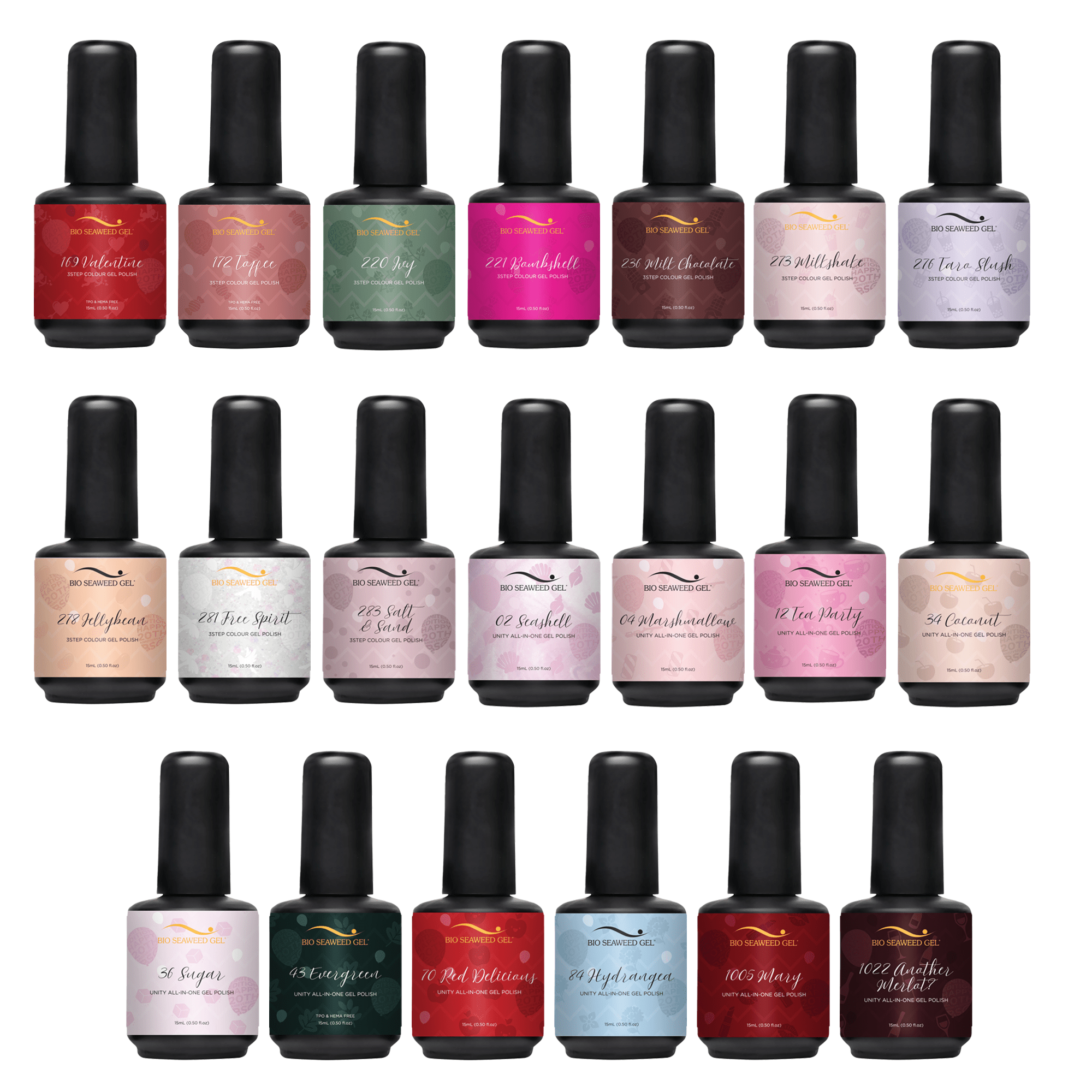Top 20 Icons Collection - Bio Seaweed Gel USA